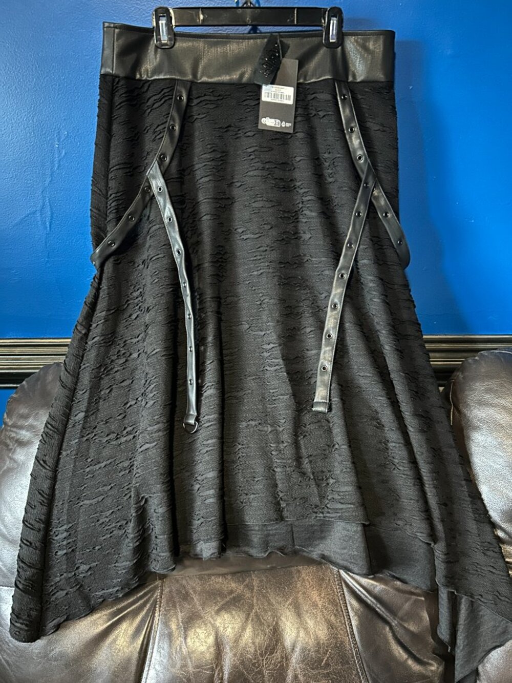 Killstar Gloomara long skirt goth gothic L-XL-XXL NWT